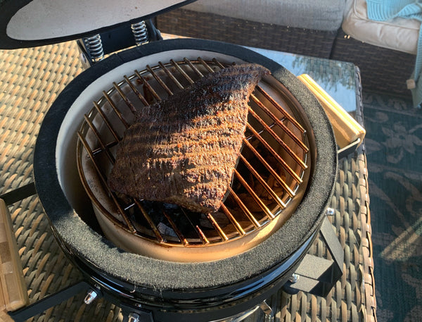Smoking Brisket on a Kamado Grill: Step-by-Step