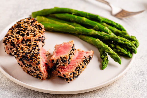 Seared Sesame Crusted Tuna Steaks: A Culinary Delight