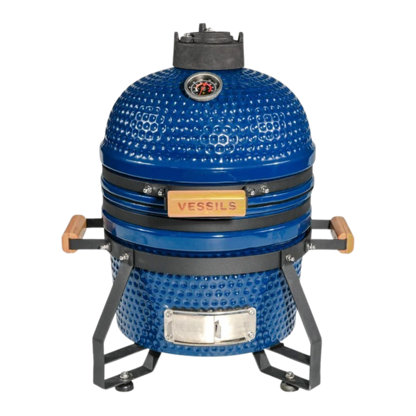 VESSILS POCO - Tabletop Kamado Charcoal Grill Set (13-in W)
