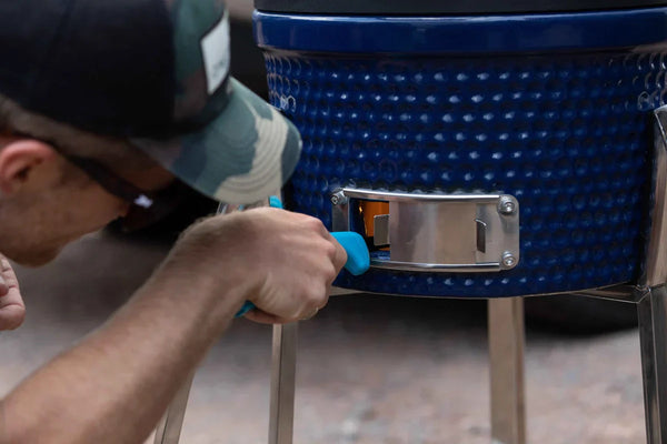 How to Add Adjustable Air Vents on Your Kamado
