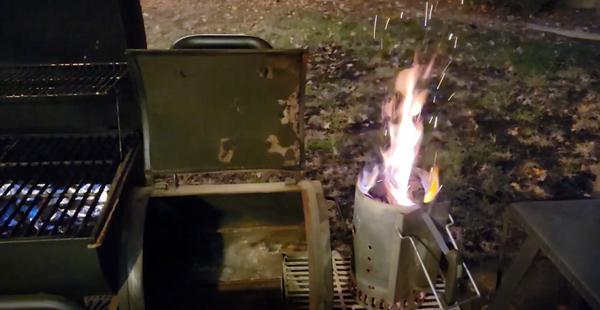 How to BBQ Ribs No Wrap: Lump Coal and Hickory on an Offset Smoker