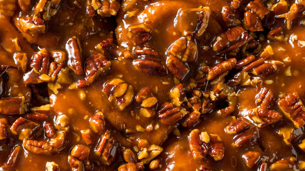 Kamado Grilled Pecan Pie Squares: A Smoky Twist on a Classic Dessert