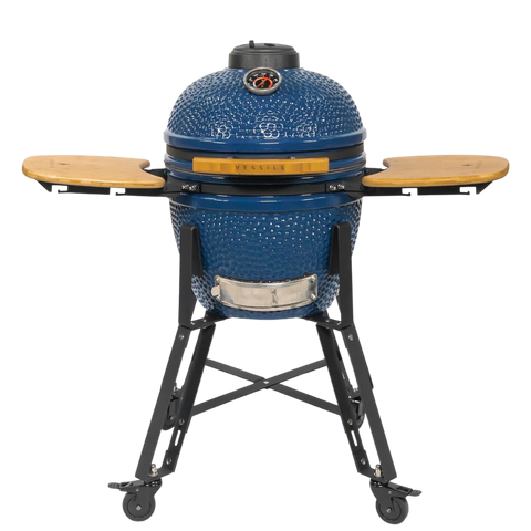 VESSILS Classic M Kamado Charcoal Grill with Grill Cover (16-in W )