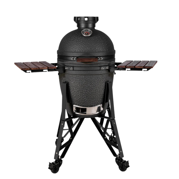 VESSILS Fleet M Kamado Charcoal Grill Full Set with Accessories (16-in W) (Two Coat Options)