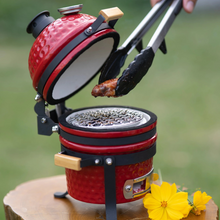 VESSILS Mini Kamado Charcoal Grill (4.5-in W)