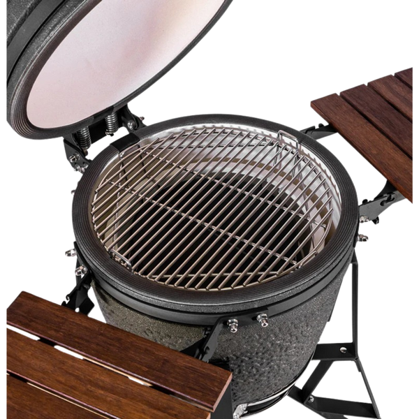 VESSILS Fleet M Kamado Charcoal Grill Full Set with Accessories (16-in W) (Two Coat Options)