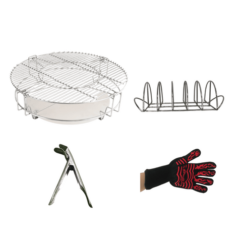 Accessory Pack for VESSILS 18 - 27 inch Kamado [3 Size Options]